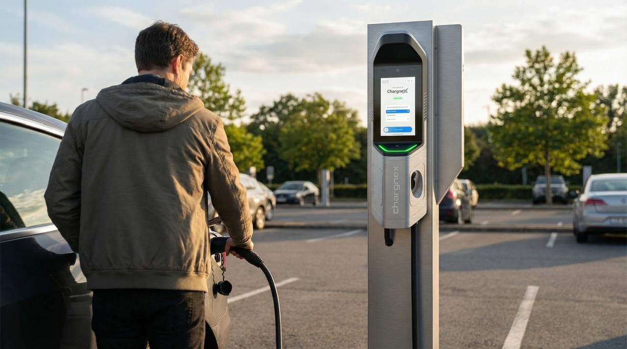 Our Mission - Smart and payment-ready commercial EV chargers