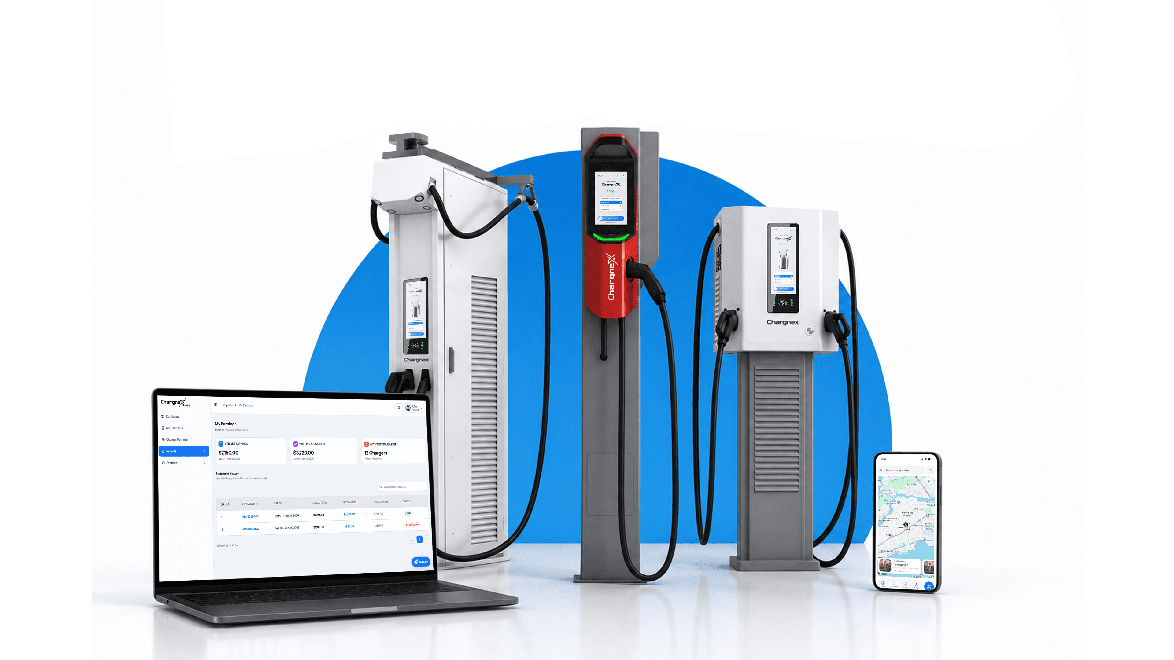 Chargnex EV Charging Infrastructure